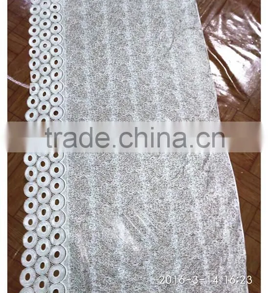 2016 Promotion Polyester Fabric Lace / Textile Chemical Lace Fabries photo-2