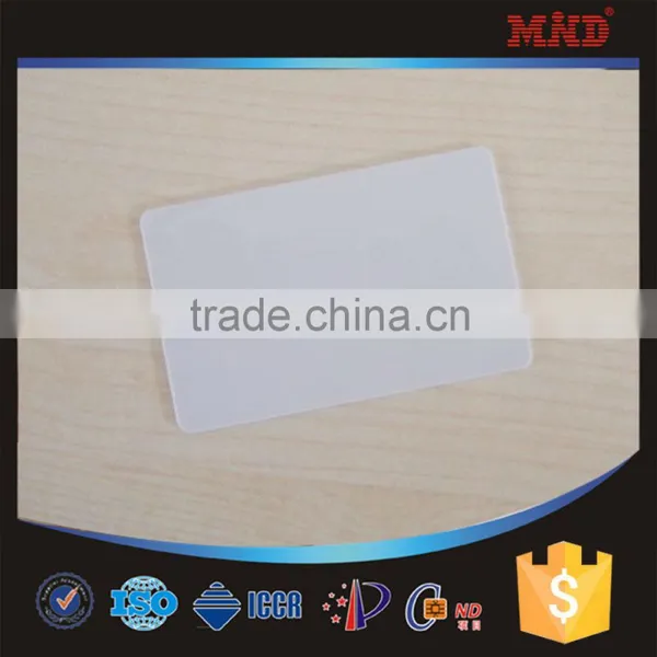 MDC715 13.56mhz / 125khz Rfid Pvc Blank White Card Manufacturer photo-4