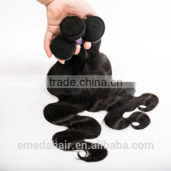 Factory Supply Stock Peruvian Virgin Hair Weaves Pictures photo-5