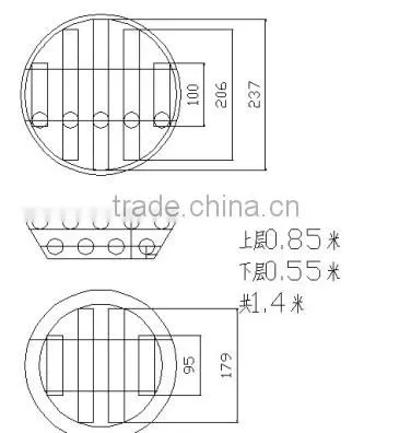 9cores Neodymium Material Magnet Filter for Injection Molding Machine Hoppers photo-5