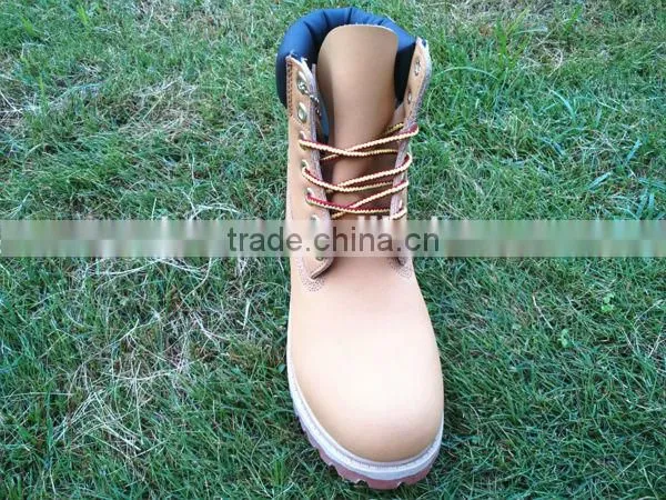 Supply Steel Toe Safety Shoes Wear-resisting Protective Shoe Non Slip Leather Safety Boots Wholesale Work Shoes photo-4