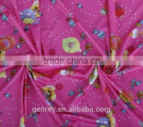 Digital Print Polyester Fabric Digital Print Fabrics Polyester Printed Fabric Polyester Knit Spandex Knit photo-5