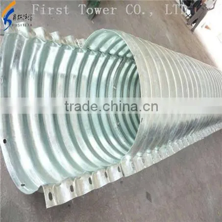 Corrugated Steel Rainwater Down Pipes, Storm Drainage Pipe photo-5