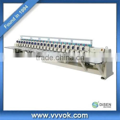 Coiling embroidery machine