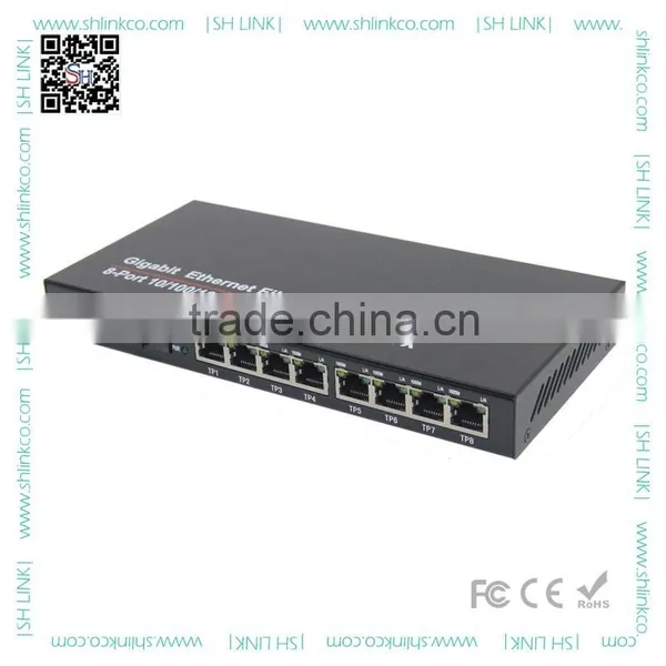 OEM ODM Managed/unmanaged 2 SFP Slots 10/100/1000M Ethernet Fiber Optical Switch photo-2