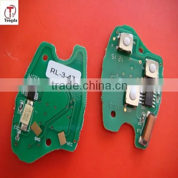 Look! Tongda Car Key ,remote Key /2B&3B Remote Key 433mhz 7947 Chip for Renault photo-4