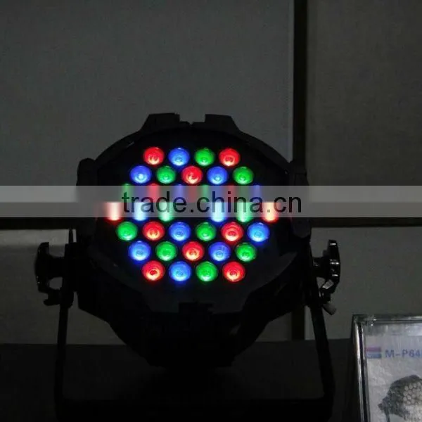 Indoor LED Par Light High Power 36*3w RGB