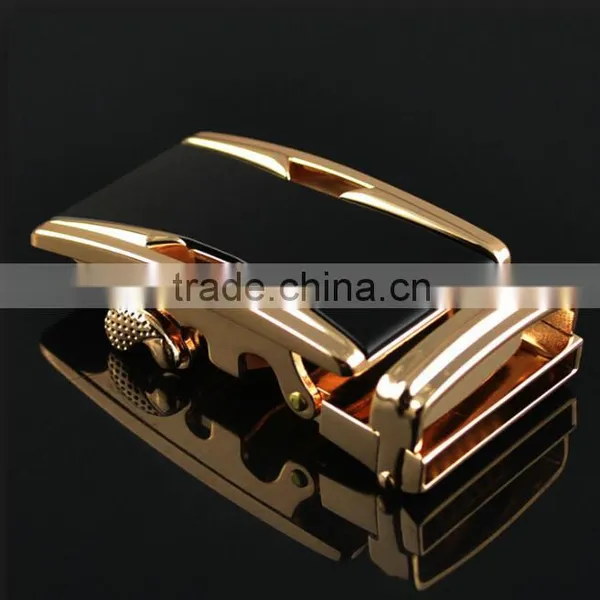 Western Cowhide Automatic Buckle Leather Belt for Men photo-5
