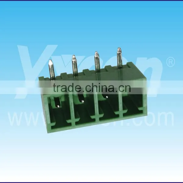 4pin Right Angle Green Color Wire to Board Connector Terminal Block photo-2