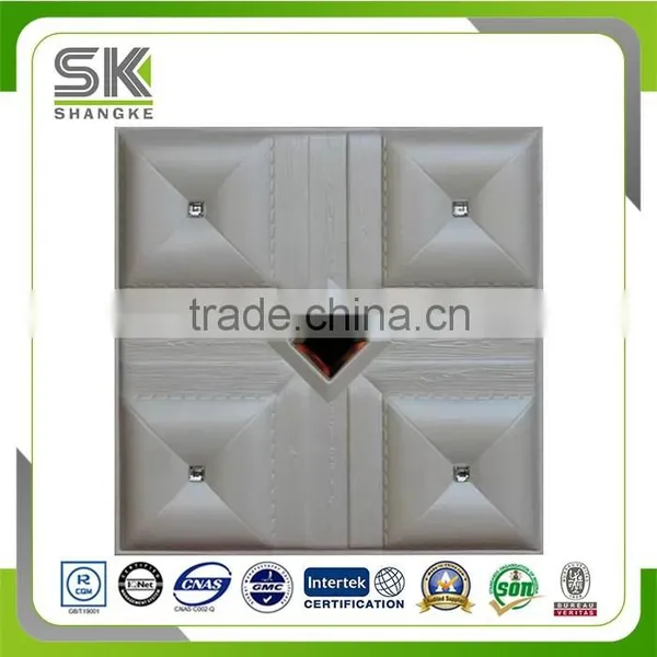 Leather Wall Panel for Background and Ceiling Panel photo-3