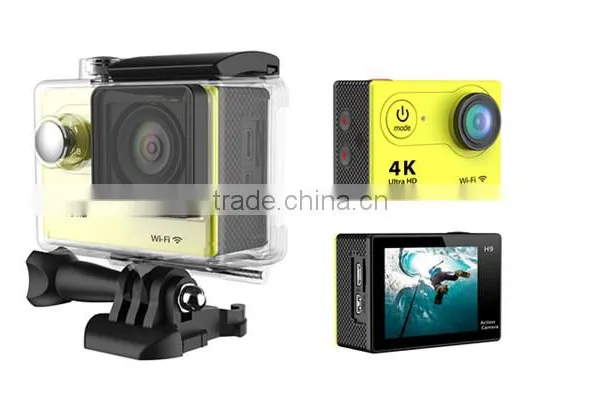 H9 HD 4k Sports DV Camera Mini 170 Degree Wide Angle Waterproof Camera With Wifi photo-5