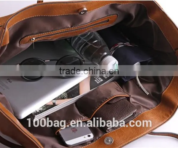 Simple Fashion VIntage Style Ladies Tote Bags photo-6