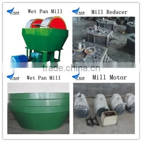 Crusher Wet Pan Mill for Mine
