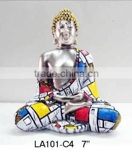 High Quality New Sitting Resin Buddha Statue photo-3