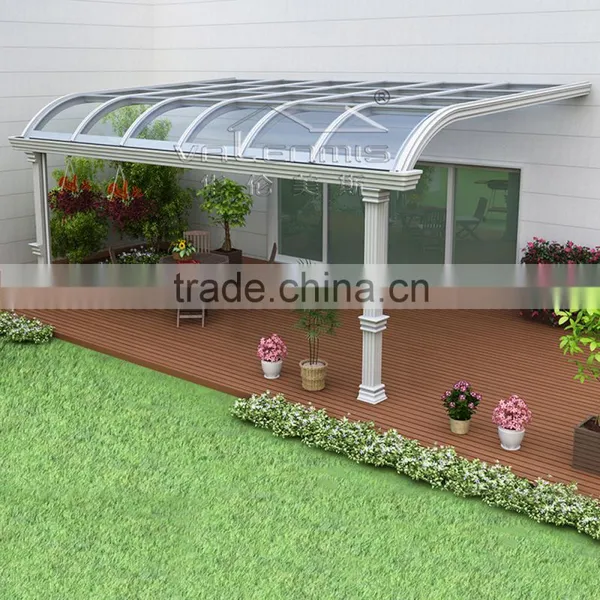 Large Shade Aluminum Patio Cover Sunshine Celling photo-6