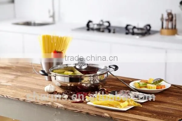 2015 Charms Food Warmer Hot Stainless Steel Pot& High Quality Charms Buffet Chafing Dish& Non-stick Induction Cookware Cooker photo-5