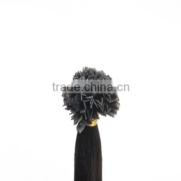Best Quality u Tip Keratin Pre Bonded Hair Extension,pre-bonded Remy Hair Extension U Tip photo-5