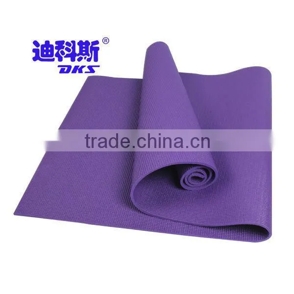 PVC Purple Yoga Mats Shrink Packing Bulk Sale photo-3