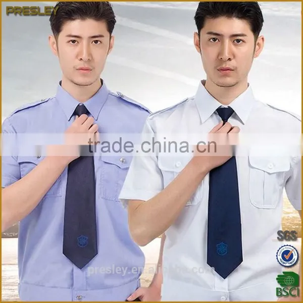 High Quality Polyester Cotton Blending Shirt Design Public Security Guard Uniform photo-3