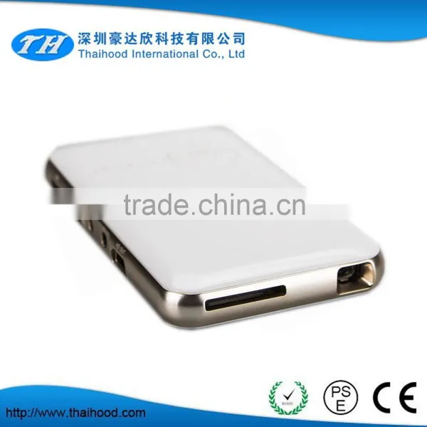 Professional Mini Smart Phone DLP Projector Built in 5000mAh Li-ion Battery Can be Use as Power Bank for IPhone6 Mini Projector photo-2