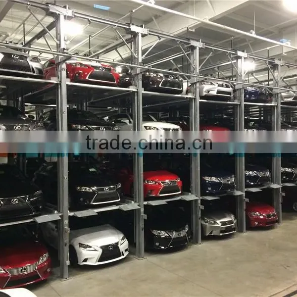High Density Multiple Stacker Parking Hydraulic Car Stacker System photo-5