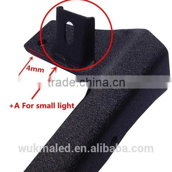 Steel Windscreen Mount Bracket For LED Work Light Bar Fit Jeep Wrangler Hot photo-6