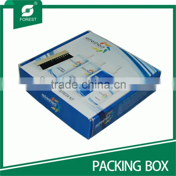 BIO-DEGRADABLE CORRUGATED PACKAGING BOX PACKING BOTTLE LIQUIDS photo-2