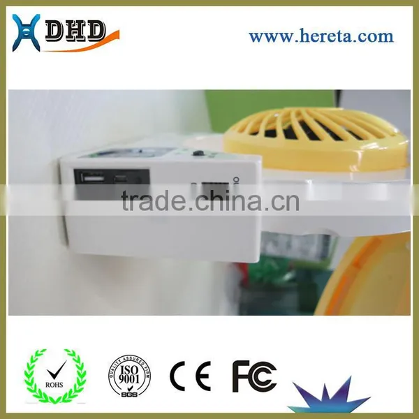 Shenzhen Factory Direct Sale Multifunction Solar Power Bank With Radio and Fan photo-5