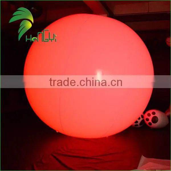 2016 Newly Decoration Inflatable Light Helium Balloon / Hongyi Factory Price Inflatable Balloon With Light For Promotion photo-4