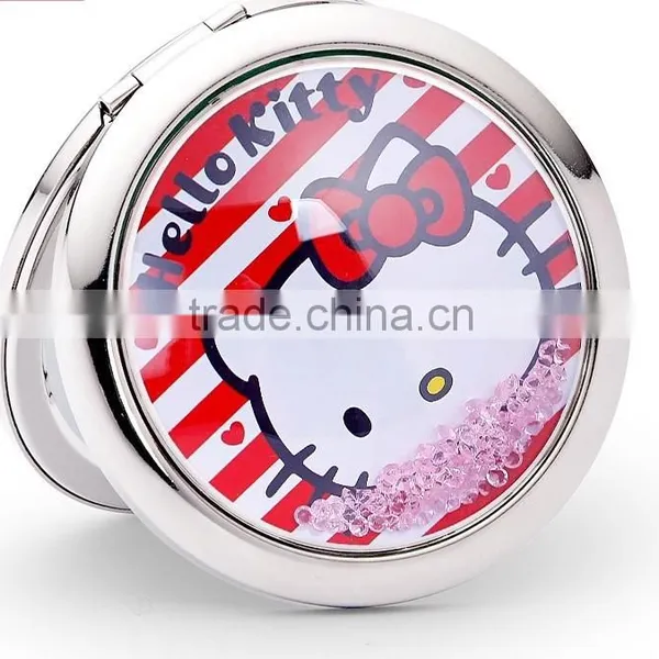Make up Mirror Pocket Mirror Cosmetic Mirror for Promotion photo-3