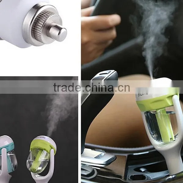 electric car aroma diffuser usb water ultrasonic mini air humidifier and purifier for christmas gifts