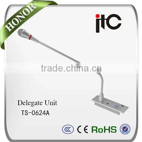 ITC TS-0624 Series Stylish Embedded Meeting Conference Microphone With Indicator photo-4
