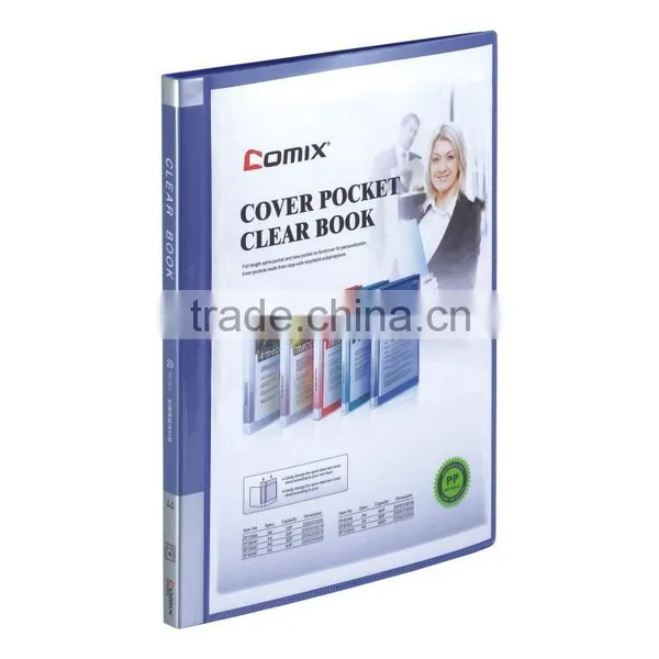Promotional plastic file folder assorted