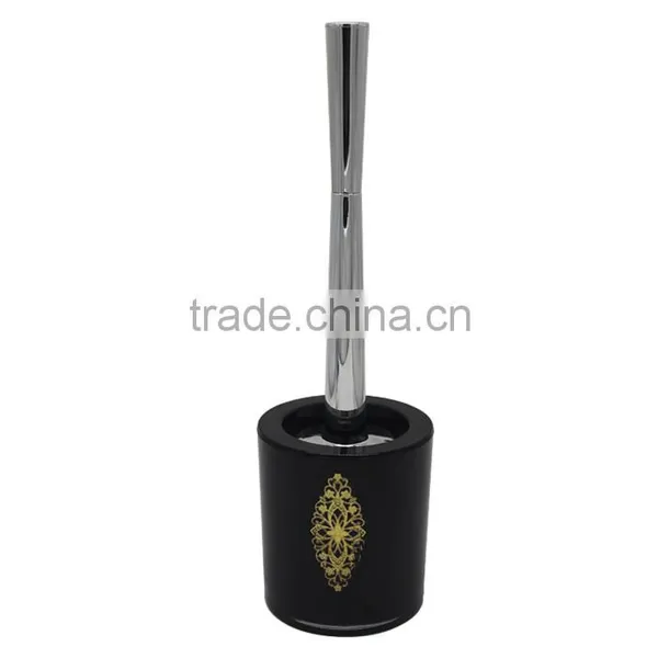 Plastic Black Toilet Brush Set for Sanitary Ware photo-2