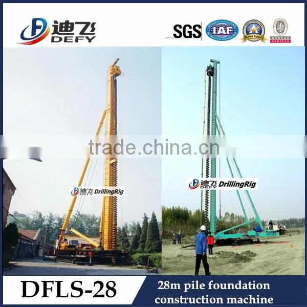 28m Dfls-28 Hydraulic Static Used Pile Driver Machine Price for Sale photo-2