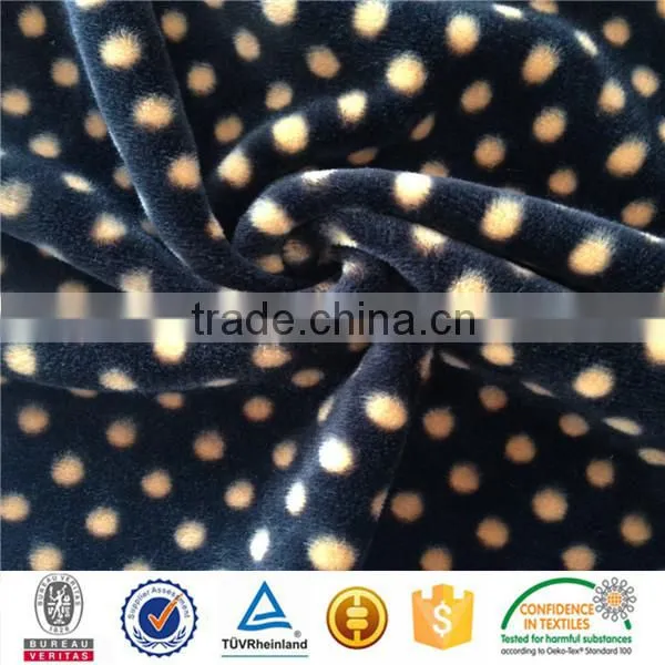 Wholesale Polyester Custom Polka Dot Design Printed Spandex Fabric for Upholstery photo-6