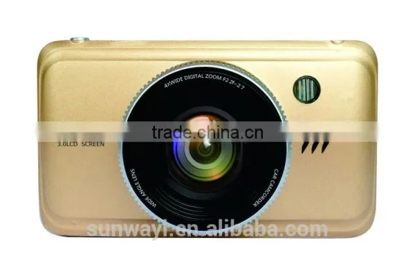 3.0 Inch 720P Car Dvr With Super Night Vision and Seamless Link