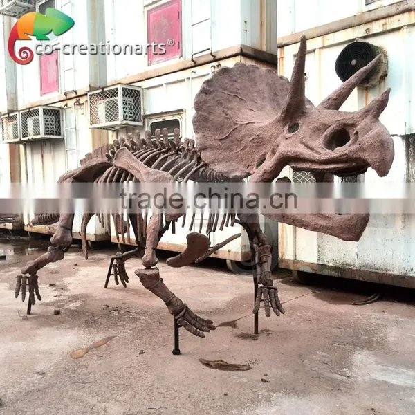 High Simulation Fiberglass Triceratops Dinosaur Fossils photo-2