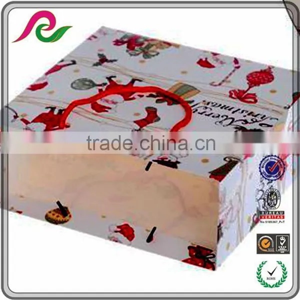 Factory Price New Product Chrismas Festival Gift Paper Cement Shopping Bag photo-3