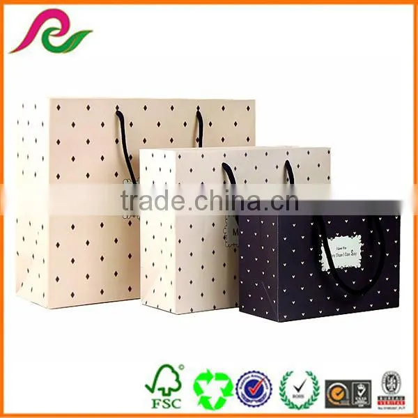 2016 Paper Bag Customized Packaging Manufaturer Paper Bag Cheap Price photo-3