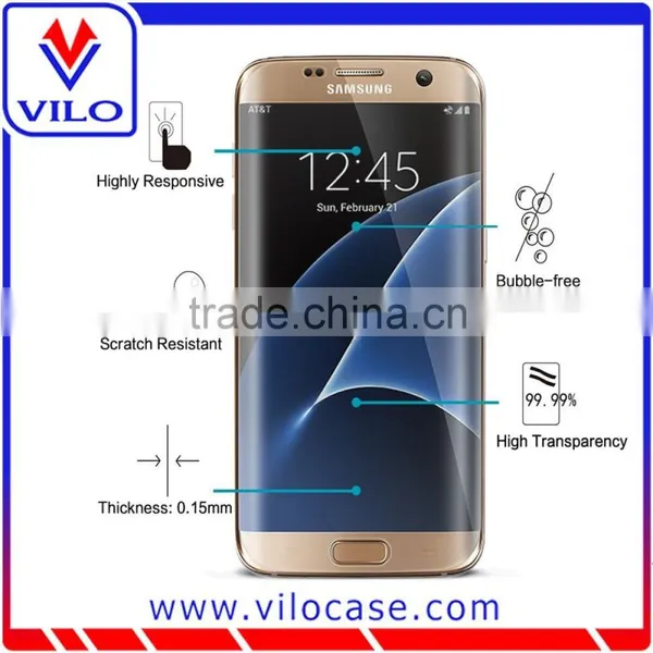 Premium PET Film Screen Protector For Samsung Galaxy S7 Edge With Full Coverage photo-2
