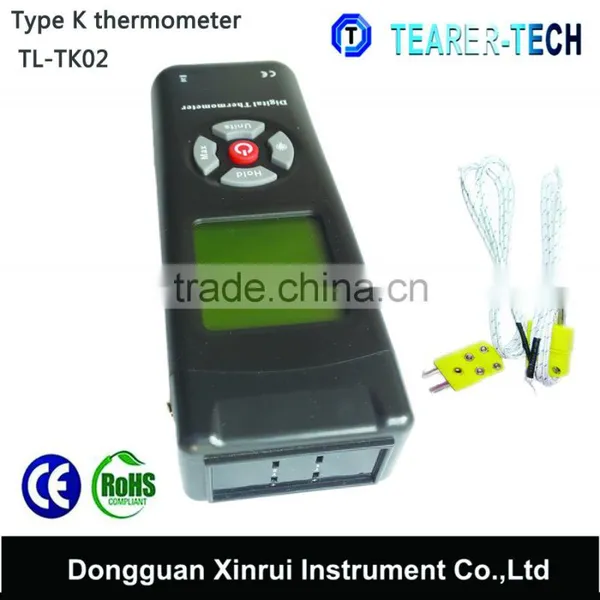 2015 High Quality Digital LCD K Type -200~1350C Thermometer Meter 4 Input Thermocouple Probe Temperature Thermometer TL-TK04 photo-3