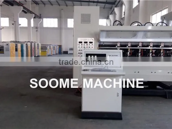SMBD-HY Series Electrically Left-right Moving Type Inline Thin Blade Slitter Scorer photo-3