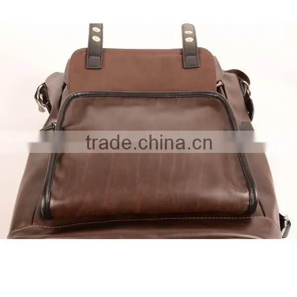 2016 New Arrival Fashion Design Cheap PU Backpack Bags From Guangzhou Factory photo-4