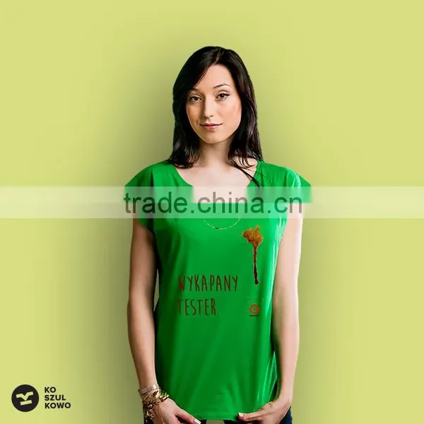 2016 Custom Made T-shirt With Printed Logo Slogan Screenprint Transfer DTG OEM Service Women photo-2