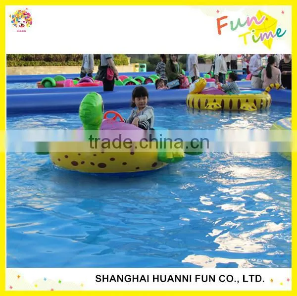 Hot Sale Quality Amusement Wate Float Bumper Boat With Motor photo-2