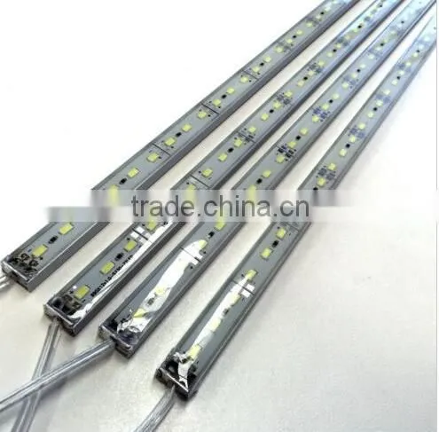 Good price 12v 5730 smd led rigid strip Hard, Rigid led strip with aluminum track U case rainproof