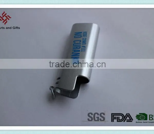 Wholesale Metal Lighter Sleeve With Printed Custom Logo photo-3
