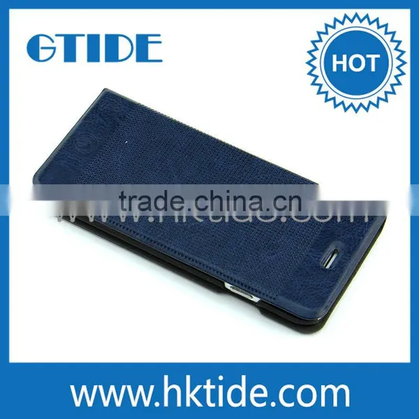 Shenzhen Factory Magnetic Flip Leather Phone Case for Iphone6 photo-4