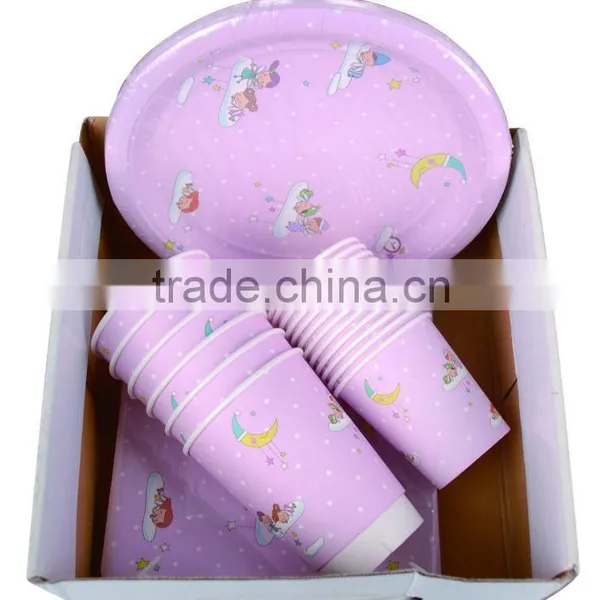 10" 400gsm Opp Lamination Party Boy and Girls Design Paper Plates photo-6